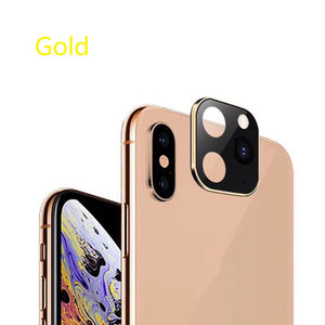 Luxury Aluminum Camera Lens Seconds Change For iPhone 11 Pro Cover For iPhone X XS MAX