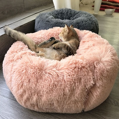 Image of Super Soft Round Cat  Warm Sleeping Bag